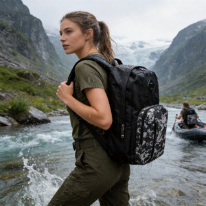 กระเป๋าเป้สะพายห<span class=keywords><strong>ลั</strong></span>งอเนกประสงค์ลายพรางดิจิตอล 300D Oxford กันน้ำ พร้อมช่องเสียบหูฟังและช่องเสียบสายเคเบิล สำหรับเดินป่า ตั้งแคมป์ และท่องเที่ย<span class=keywords><strong>ว</strong></span> - Product Image 3