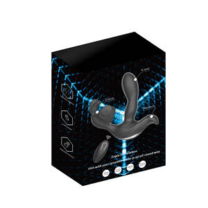 Оптовый заказ: Вибратор для стимуляции простаты, черный анальный секс-игрушка, подходит для гей-стимуляции, флирт, секс-игрушки для пар, массажер - Product Image 4