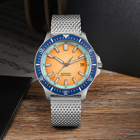 Prix usine personnalisé 20atm luxe dôme saphir plongée mécanique automatique 316 acier inoxydable vintage plongeur montre hommes à vendre