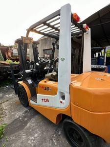 Cost-Saving <b>Used</b> TCM FD30T3C 3 Ton 3 Stage Mast Diesel Forklift 3m-6m Lifting Height 1 Year Warranty Japan Made - Product Image 3
