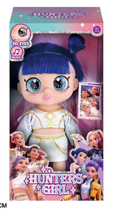 Bambola da 10 pollici K-P Demon Girl Group con occhi 5D, musica <span class=keywords><strong>e</strong></span> statuette in vinile morbido Lumi, Mira <span class=keywords><strong>e</strong></span> Zoe - Decorazione giocattolo - Product Image 5