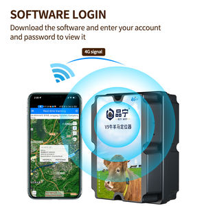 Système de suivi intelligent du bétail et des moutons AHGUEP 4G GPS Beidou AGPS IP67 étanche, clôture électronique légère - Product Image 2