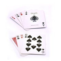 Illusion des Quatre Cartes : Cartes Transformables en Papier (4 Pièces) pour Tours de Magie, Accessoires de Close-Up, Gimmicks, Accessoires de Mentalisme