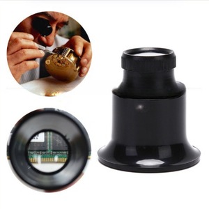 20x Loupe MG13B-9 avec fixation sur paupière, loupe pour la réparation, les tests et l'évaluation des montres et des horloges - Product Image 1