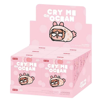 Nouveau produit original très demandé POP MART CRYBABY CRYBABY Cry Me an Ocean Series Boîte mystère de breloques de téléphone détachables 3-en-1