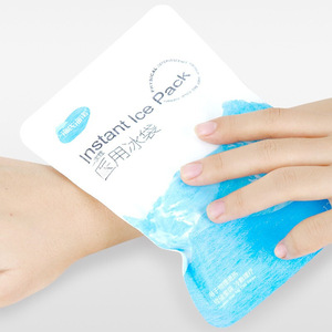 Livraison gratuite sur les compresses de glace Haishi Hainuo, 120 g/sac (200 g au total), compresses de glace jetables pour un refroidissement rapide et - Product Image 1