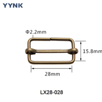 Boucles ajustables en métal, boucles en laiton personnalisées avec curseur, pour pantalons et sacs, 10 MM, 15MM, 33MM, 36MM, différentes tailles