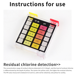 पूल और स्पा के लिए हीदाओ 5-तरफ़ा परीक्षण किट, पूल और स्पा के लिए 5-तरफ़ा परीक्षण किट - Product Image 5