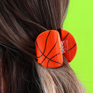 Fermaglio per capelli a forma di bandiera nazionale da <span class=keywords><strong>calcio</strong></span> 2026, in acrilico, per capelli spessi, accessorio per capelli per tifosi sportivi - Product Image 4