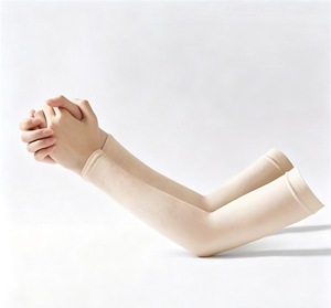 Manicotti Protettivi UV Rinfrescanti per Uomo e Donna, Manicotti Solari Traspiranti in Seta Ghiaccio, Copribraccia a Compressione Elastica Fornitore di Cappelli - Product Image 1