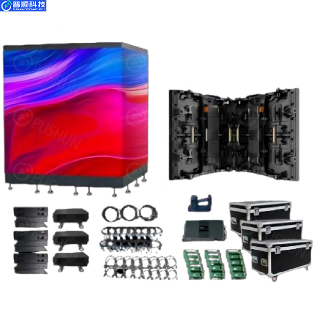 Pushunled Large Outdoor Indoor Led Screen Stage Led Screen Led Panel Led Panel Screen with P1.953 Long-Lasting Durability