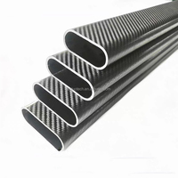 Driehoekige carbon fiber buisconnector vierkante buis op maat gemaakte 3K carbon fiber telescopische buis te koop carbon fiber buis tripod