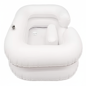 อ่างล้างนั่งพลาสติกสำหรับผู้หญิงแบบพับได้ ขายส่งจากโรงงาน ชุดอ่างแช่ตัวสำหรับริดสีดวงทวาร ดูแลหลังคลอด ใช้กับโถสุขภัณฑ์ - Product Image 1