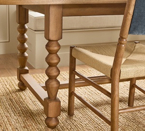 Tavolo da Pranzo Allungabile in Legno di Quercia Massiccio, Design Moderno e Lussuoso per <span class=keywords><strong>Cucina</strong></span> e Arredamento Casa - Product Image 6