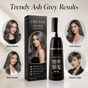 ครีมเปลี่ยนสีผม CHU·YAN 100 มล. ขนาดมาตรฐาน สูตรสององค์ประกอบ สำหรับตลาดค้าปลีก - Product Image 1