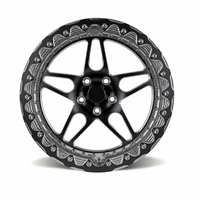 Jantes forgées monobloc de 17 et 18 pouces, style Beadlock, pour course de dragster, compatibles avec Nissan GTR R35, BMW G80 G82, Corvette