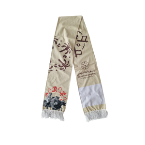 Écharpe en satin polyester écologique et durable avec drapeau palestinien, impression par transfert thermique, pour événements et décoration, vente en gros - Product Image 6