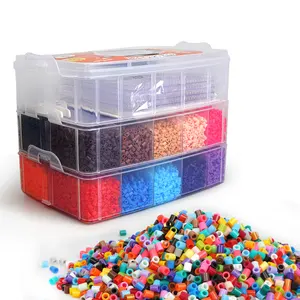 Artkal Custom Plastic 5mm Perler Beads Educational Midi Hama Beads Cheap DIY mario bros 3 hama beads for China supplier