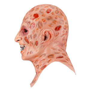 Máscara de Terror de Freddy Krueger, Monstruo Aterrador, Deluxe, Diablo Malvado, para Halloween, Película <span class=keywords><strong>Pesadilla</strong></span> en Elm Street, Máscara para Fiesta de Terror - Product Image 4