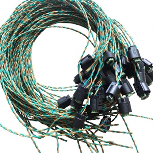 Arnés de cableado para BMW Angel Wings, 1 metro, aislamiento de PVC, conector impermeable IP65 para luz de bienvenida - Product Image 1