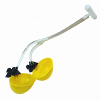 Abreuvoir automatique portable en PP pour oiseaux, cage pour pigeons, cailles, poulets