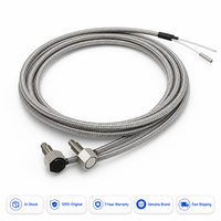 Capteur à fibre optique Keyence FU-77G, capteur traversant, tête filetée M4, câble métallique tressé, courbure R10mm, vente en gros usine