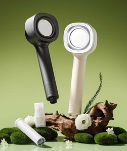 Pomme de douche à main à double mode de filtration, pressurisation, écologique, nourrissante pour la peau, déchloraant, pour utilisation en appartement - Product Image 5