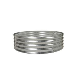 Brasero de camping extérieur rond de 48 pouces, en acier galvanisé, pour brûlage direct, à monter soi-même - Product Image 2