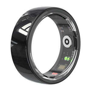 NFC Smart Ring R05 mit Gesten kontrolle Gesundheits überwachung Wasserdichter Schlaf Fitness Tracker Keramik LED-Anzeige - Product Image 4