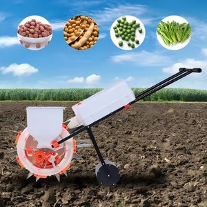 Hot bán tay-đẩy seeder tích hợp hạt giống và phân bón chính xác trồng cho ngô, đậu phộng, đậu tương, bông - Product Image 3