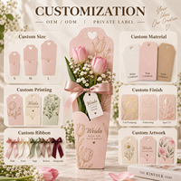 Scatola Regalo Rigida in Cartone con Finestra a Forma di Cuore, Fiocco in Nastro Dorato e Logo Personalizzato