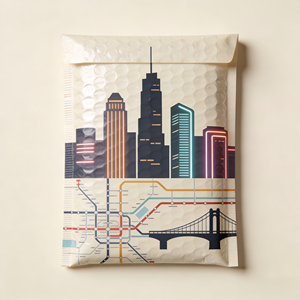 Bolsa de Burbujas Ecológica Autosellable, Gruesa y Perlada, con Adhesivo Acolchado para Envíos de Ropa en Europa y América - Product Image 3