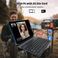 Tablette Clavier Android Tactile Personnalisée 10 Pouces 2 en 1 2+32 Go de ROM Stockage Réel IPS 1280*800 avec Carte SIM
