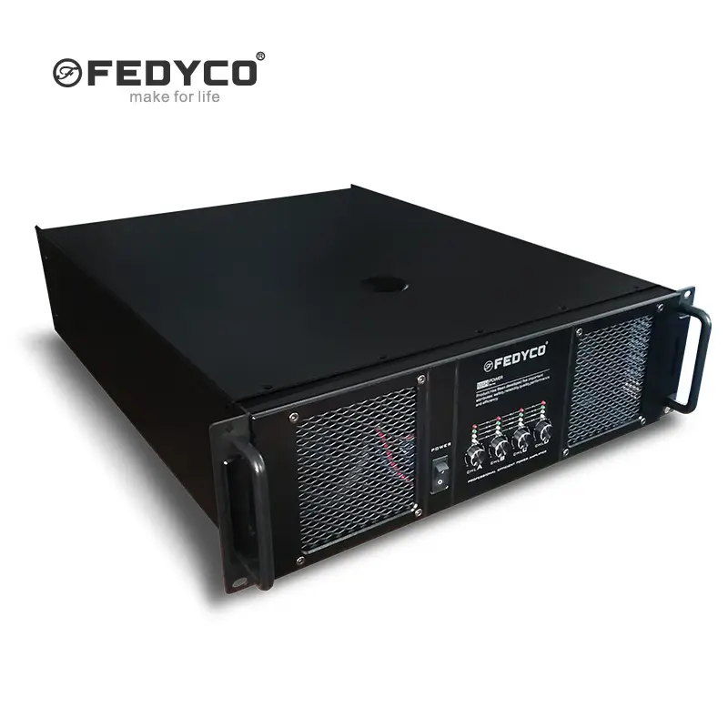 Fedyco China MAH9900 приемники и усилители 4 канала 8 Ом 4 Ом 2 Ом Профессиональный усилитель мощности микшера