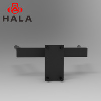 HALA-WM-1610 haute qualité en gros équipement de gymnastique Dip Bar Attachement pliable mural Power rack dip station attachement
