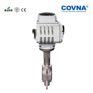 Válvula de Mariposa Eléctrica de Acero Inoxidable 304 Hecha a Medida, Bidireccional, con Sello Suave, para Alta Temperatura y Presión Normal - Product Image 4