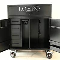 Armoire de rangement pour équipement équestre en acier sur mesure