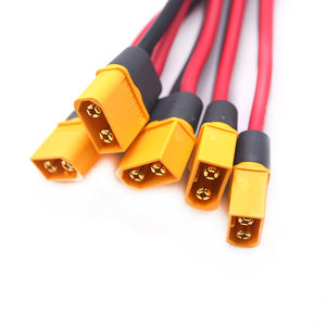 מפעל לספק מותאם אישית פח סוללה כבל xt30 xt60 xt90 xt120 זכר מחבר הרכבה הרכבה חיווט רכב - Product Image 3