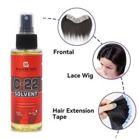 Produit transfrontalier C-22 Solution Gummy pour perruques en dentelle, colle pour film, agent dissolvant huileux, utilisation sans trace, flacon pulvérisateur