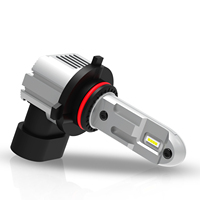 GVIEW Mise à niveau tout en un pour feux de route feux de croisement H1 H3 H4 H8 H16 Non polarité 12V 6500k Blanc 9005 9006 Ampoule antibrouillard LED