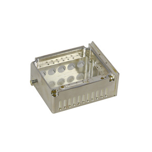 Pièces de quincaillerie carrées en alliage usinées avec précision par CNC PC-4860S pour les applications aérospatiales et d'équipement - Product Image 2