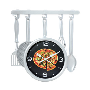Horloge murale en plastique de cuisine moderne best-seller pour <span class=keywords><strong>salle</strong></span> <span class=keywords><strong>à</strong></span> <span class=keywords><strong>manger</strong></span>, nouveau design spécial pour la décoration intérieure - Product Image 1