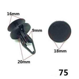 R1012 Series Black PA6 <b>Snap</b> Rivets Press <b>Fasteners</b> for Auto - Product Image 3