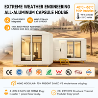 Maison Capsule Mobile à Aménagement Intérieur Personnalisé et Éco-énergétique pour le Développement Touristique Municipal – Commande en Gros, Exportation