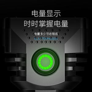 Klattermusen <b>Rechargeable</b> Flashlight 6 <b>Led</b> High Brightness Dimmable Camping <b>Light</b> With Battery Level Display - Product Image 1