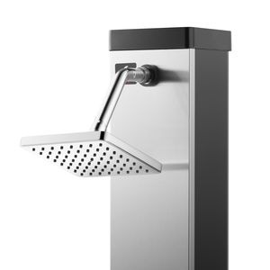 <span class=keywords><strong>Ducha</strong></span> <span class=keywords><strong>Solar</strong></span> para <span class=keywords><strong>Piscina</strong></span>, Producto Ecológico de <span class=keywords><strong>Acero</strong></span> <span class=keywords><strong>Inoxidable</strong></span> Cepillado, para Jardín Exterior, 40L - Product Image 3