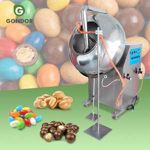 Machine de pelliculage pour bonbons, sucre, tablettes, petits noix, amandes, cacahuètes, graines, dattes et chocolat - Product Image 1