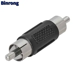 RCA Coupler connector Male to Male Plug