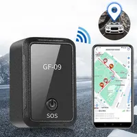 Perangkat Mini GPS Waktu Nyata Pelacak Tahan Air GPS Pelacak Mobil Kendaraan Truk Berat Gps Pelacak GF09 untuk Mobil Hewan Peliharaan Anak-anak