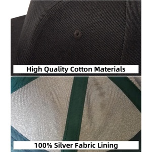 Sombrero de bloqueo EMF Sombrero unisex con forro de bloqueo Faraday Bloques más de 99% de radiación <span class=keywords><strong>RF</strong></span> de alta frecuencia - Product Image 2